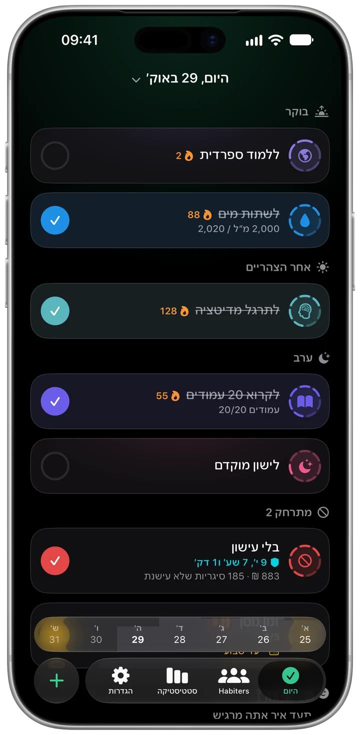 מעידה לא מוחקת את החיסכון שלך