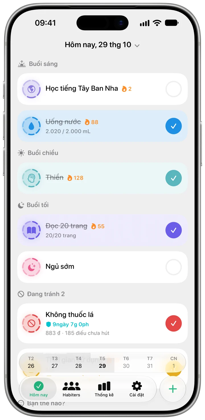 Bộ đếm nằm ở nơi bạn nhìn mỗi ngày